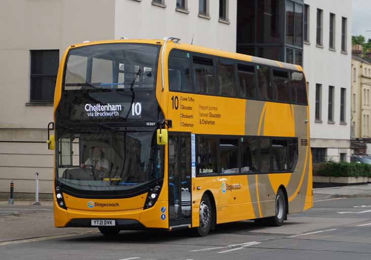 Stagecoach West Scania N250UD ADL Enviro400MMC 15357